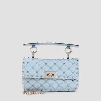 Valentino Garavani Mini Shoulder Handbag In Blue
