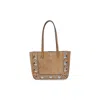 Valentino Garavani Mini Tote Bag Nellcote In Sand
