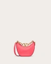 Valentino Garavani Mini Vlogo Moon Hobo Bag Aus Nappaleder Und Mit Kette Frau Kamelie Uni