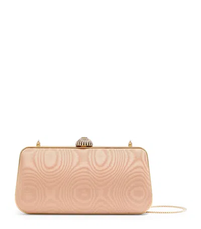 Valentino Garavani Moiré Carry Secrets Clutch Bag In Pink