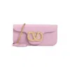 Valentino Garavani Moiré Textile Clutch Women