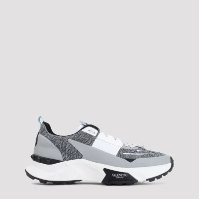 Valentino Garavani Multicolor Fabric And Mesh True Act Sneakers