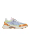 Valentino Garavani Multicolor Splicing Sports Shoes In White