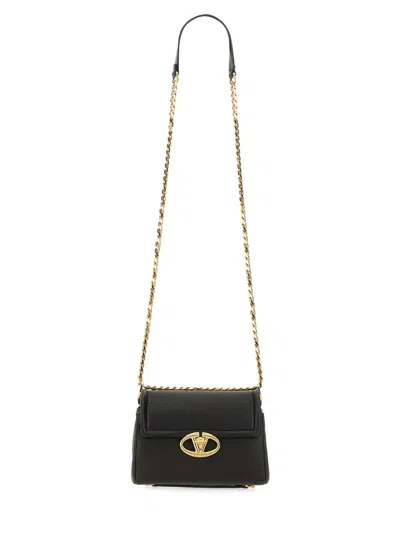 Valentino Garavani Nappa Leather Vlogo Shoulder Bag