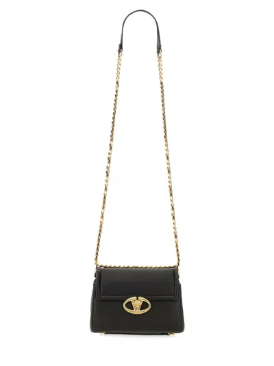 VALENTINO GARAVANI VALENTINO GARAVANI NAPPA LEATHER "VLOGO" SHOULDER BAG