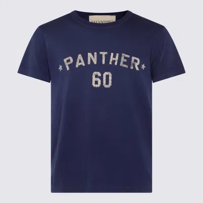VALENTINO VALENTINO GARAVANI NAVY COTTON T-SHIRT