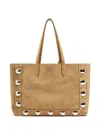 Valentino Nellcote Large Suede Leather Tote