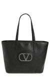 Valentino Garavani Nellcôte Leather Shopper
