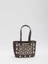 Valentino Mini Tote Bag With Rivets And Mirrors