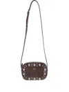 Valentino Brown Nellcote Crossbody Bag