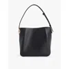 Valentino Nappa Leather Bucket Vlogo Bag In Nero
