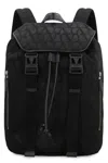 Valentino Toile Iconographe Backpack In Black