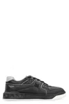Valentino Garavani One Stud Sneaker In Nappa Leather In Black