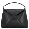 Valentino Garavani One Stud Nappa Leather Hobo Bag In Black