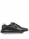 Valentino Garavani One Stud Sneaker In Nappa Leather In Black