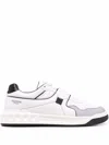 Valentino Low-top One Stud Sneakers In White