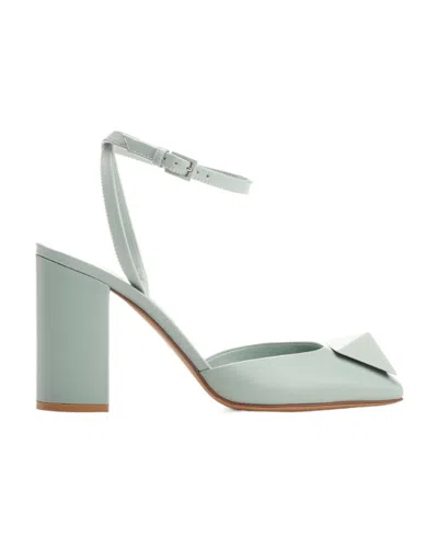Valentino Garavani One Stud Milky Green Pump