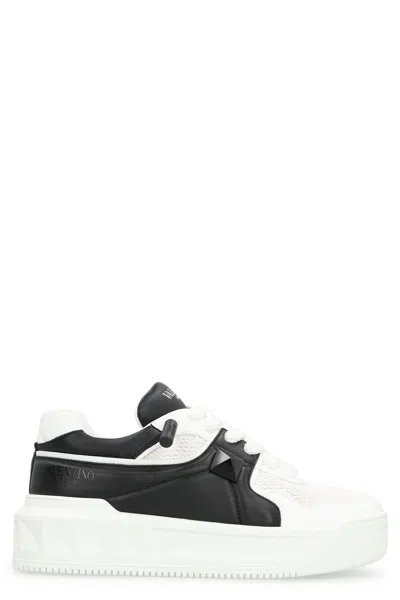 Valentino Garavani One Stud Xl Low-top Sneaker For Men In White