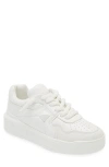 Valentino Garavani Mens White One Stud Xl Chunky-sole Leather Low-top Trainers In 0bo- Bianco