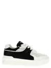 Valentino Garavani One Stud Xl Low-top Sneaker In Nappa Leather And Jacquard Toile Iconographe Techn In White