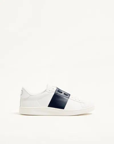 VALENTINO GARAVANI VALENTINO GARAVANI OPEN ROYCO TRAINER IN NAPPA CALFSKIN