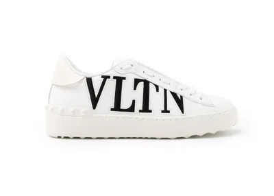 Pre-owned Valentino Garavani Garavani Open Sneaker (women's) Sneakers In White/black
