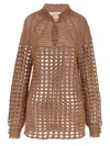Shop Valentino Garavani Openwork Sweater