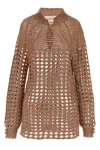 Valentino Openwork Sweater Sweaters And Cardigans Multicolor