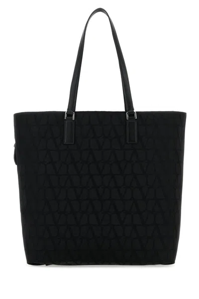 Valentino Garavani Man Tolie Iconographe Shopping Bag In Multicolor