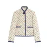 Valentino Jacquard Jacket With Button Detailing And Front Pockets