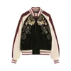 Valentino Sequin And Bead-embellished Velvet Bomber Jacket