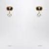 Valentino Garavani Oval Earrings With Swarovski Pearl Women In Metal