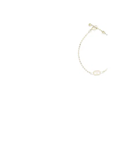 Valentino Garavani Ovalette Bracelet In Gold