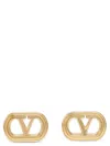Valentino Ovalette Stud Earrings Featuring Oval Shape In Gold