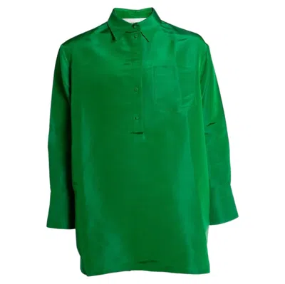 Pre-owned Valentino Garavani, Oversized Dress In Green