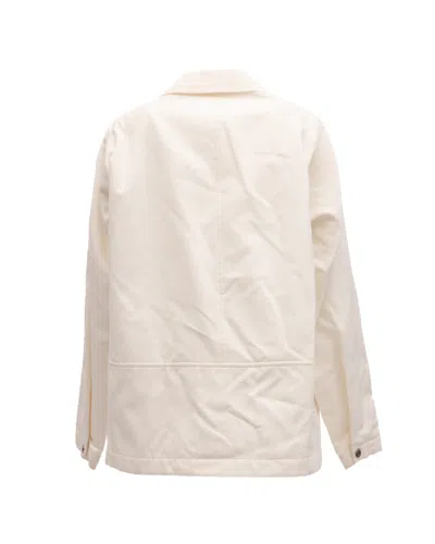 Valentino Garavani Oversized Shirt Jacket In Neutral
