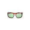 Valentino Garavani Oversized Tortoiseshell Frame Sunglasses In Green