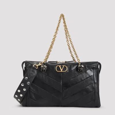 VALENTINO GARAVANI VALENTINO GARAVANI PAINT-SPLATTER? (NO) PAINTNTHETHESTANE TOTE HANDBAG IN 100% LAMBSKIN LEATHER W34C
