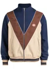 Valentino Garavani Zip-up Sweatshirt With Vlogo Patch In Multi