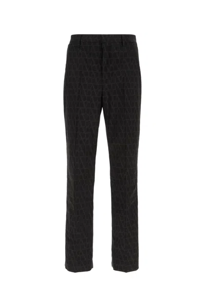 Valentino Garavani Pantalone In Black
