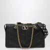 Valentino Garavani Panthea Bag In Chevron-pattern Nappa In Black