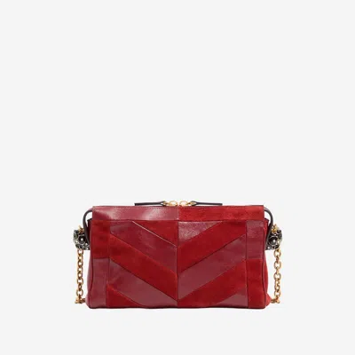 Valentino Garavani Panthea Shoulder Bag In Red