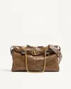 Valentino Garavani "panthea"shoulder Bag In Brown