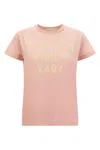 Valentino Garavani Printed Cotton T-shirt Clothing In Pink