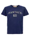Valentino Crew Neck Graphic And Text Design In Blue