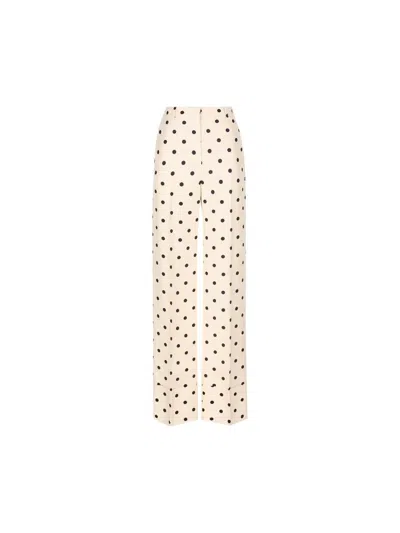 Valentino Garavani Pants In Betule/black