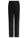 Valentino Garavani Trousers In Black