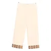 Valentino Neutral Pants In Neutral