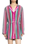 Valentino Garavani Woman Playsuit Fuchsia Size 6 Silk In Multicolor