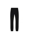 Valentino Signature Vlogo Chenille Trousers In Black